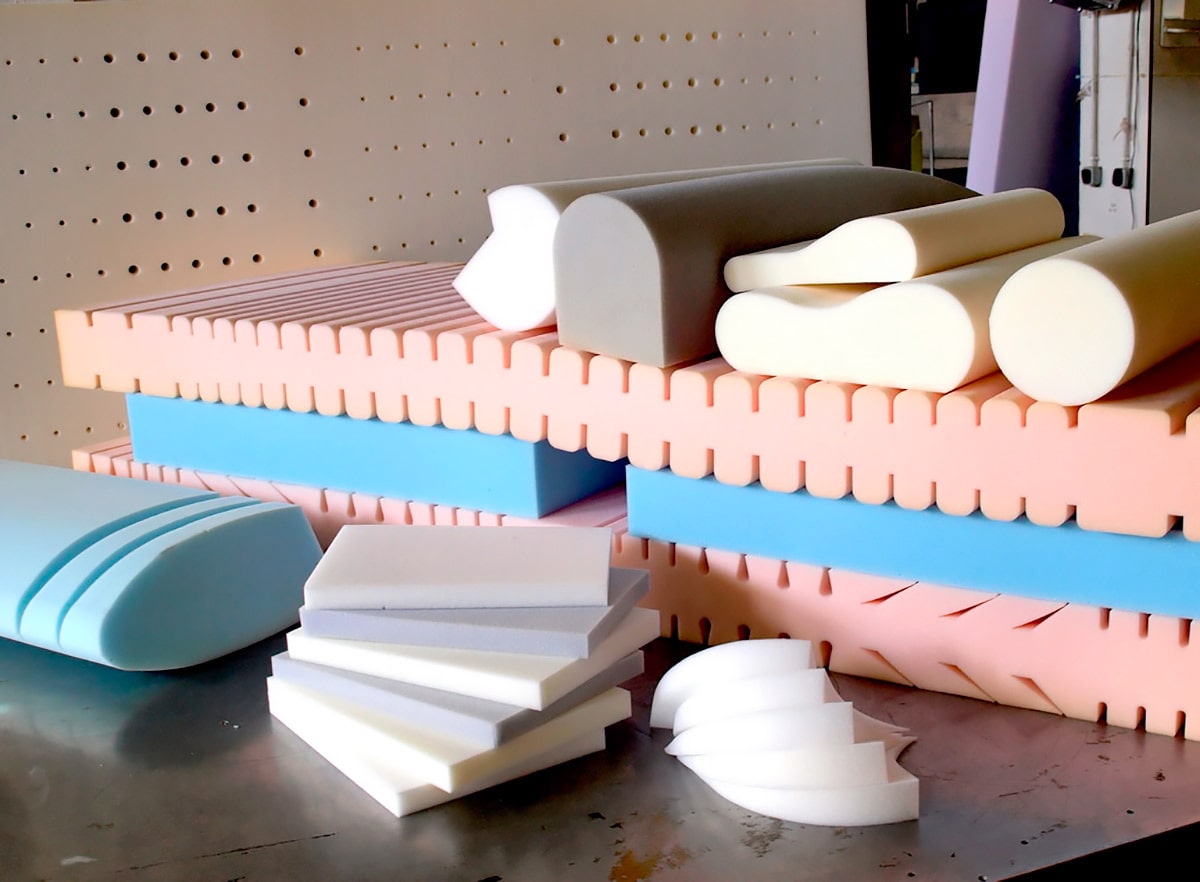 Змішування поролону різної щільності