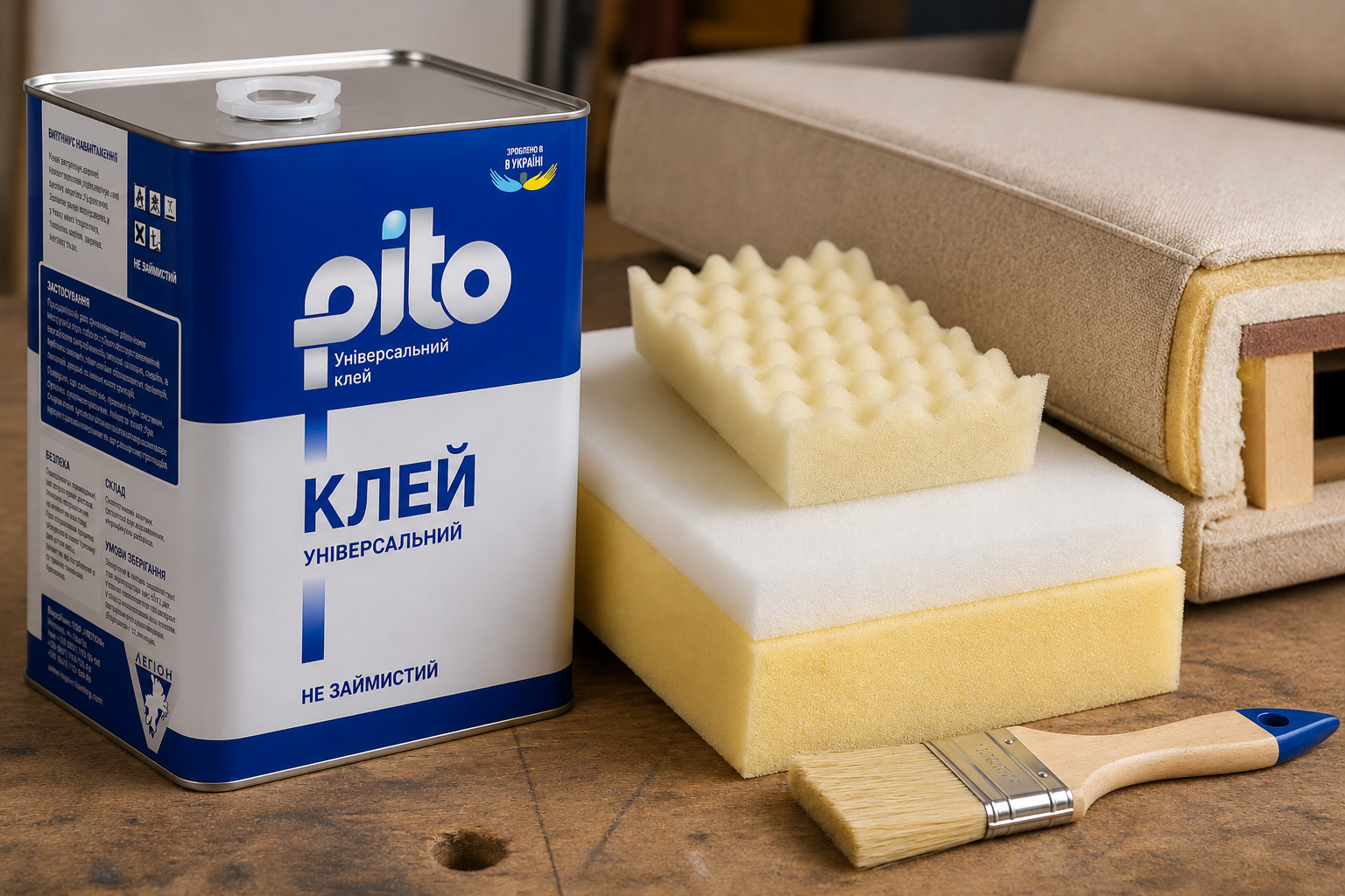 клей для меблів